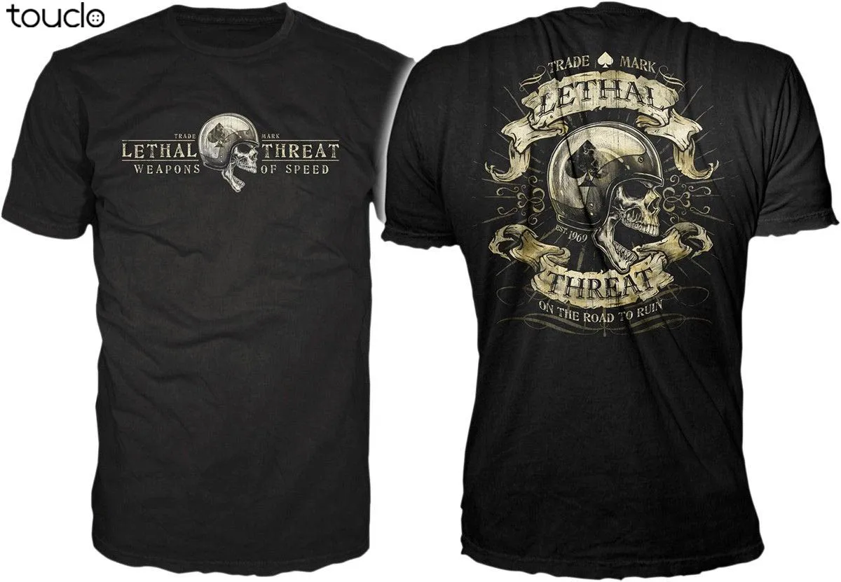 Summer Clothing Brands Men - New Brand-Clothing T Shirts NEW LETHAL