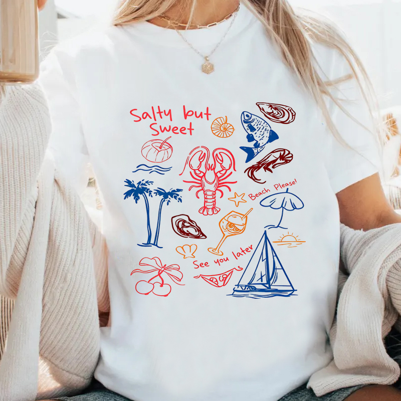 Summer Vibes Clothing Men - Salty But Sweet T Shirt Men