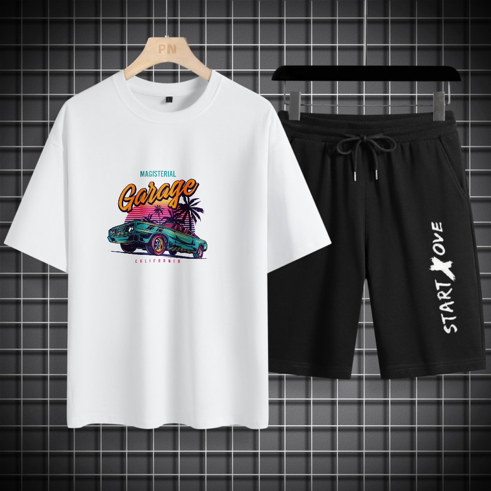 Summer Clothing Drip - Men's set 2025 summer outfits two