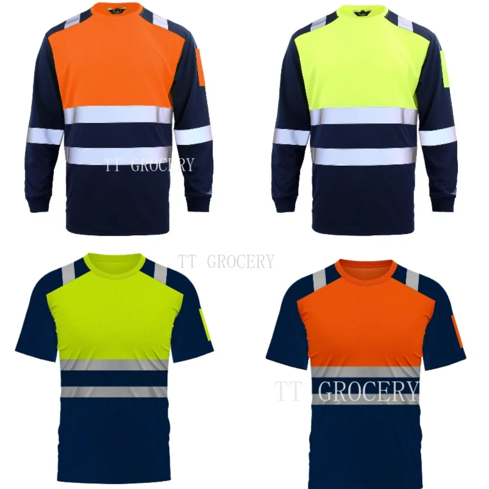 Summer Hi Vis Clothing - High Visibility Safety Work Shirts Summer