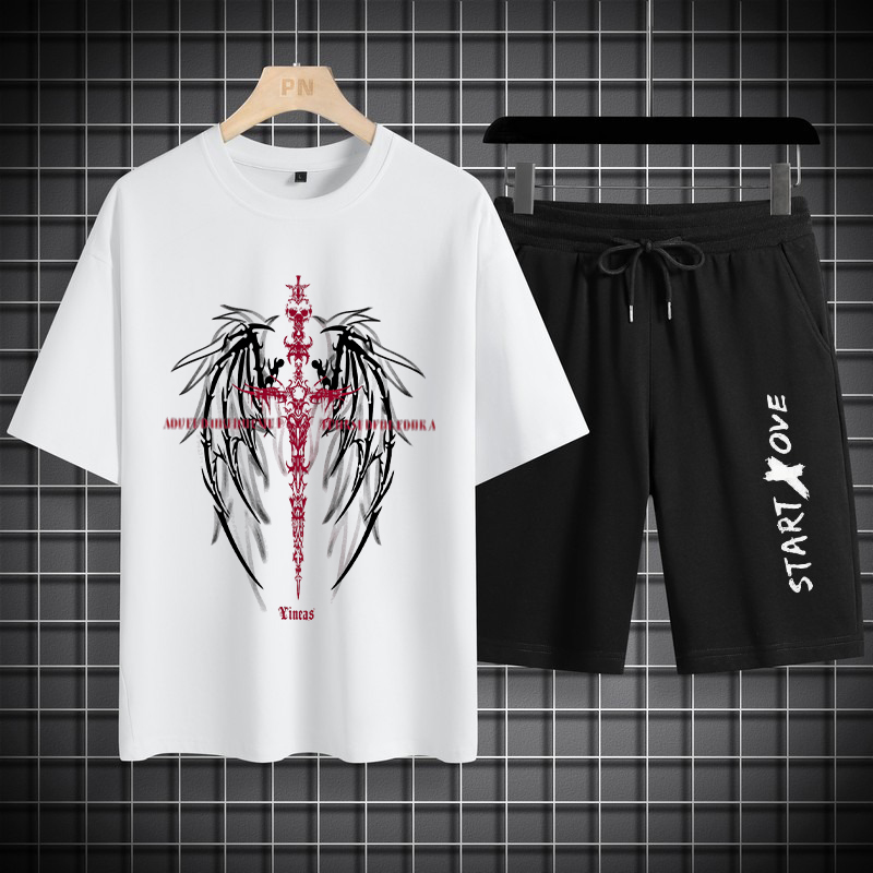 1pcs Men's t-shirt Sets 2026 S - Summer Clothing Drip recension och pris