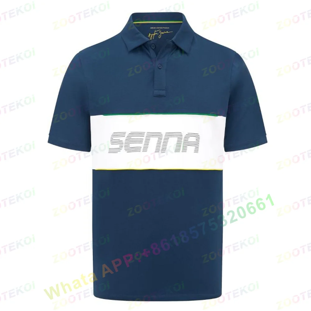 2022 New Ayrton Senna Fashion  - Summer Clothing Brands Men recension och pris