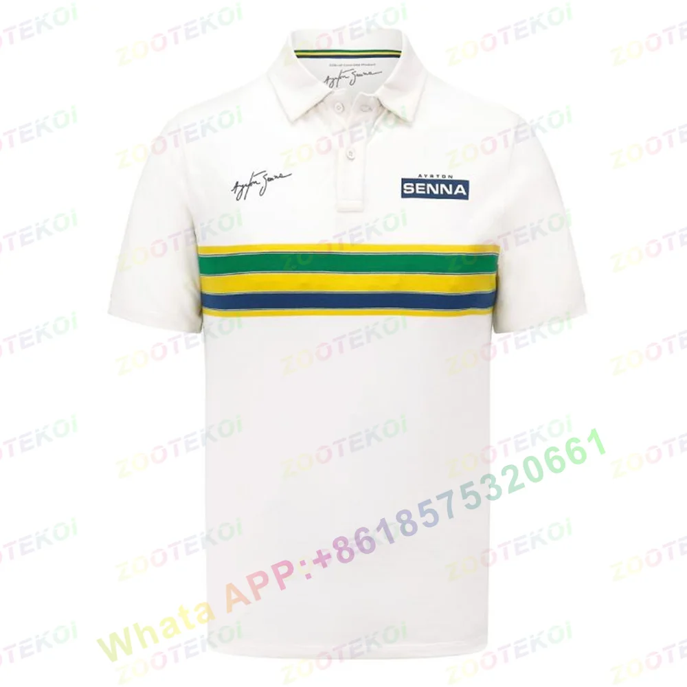 2022 New Ayrton Senna Fashion  - Summer Clothing Brands Men recension och pris