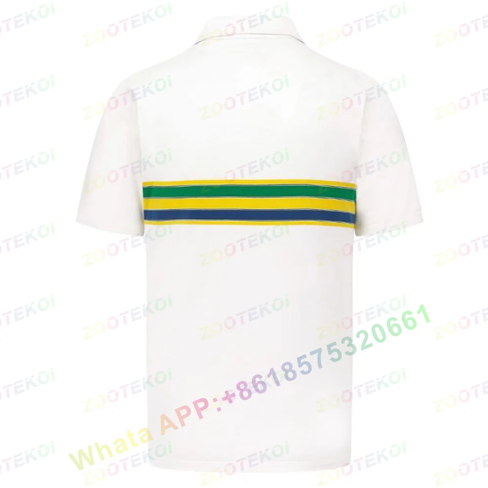 2022 New Ayrton Senna Fashion  - Summer Clothing Brands Men recension och pris