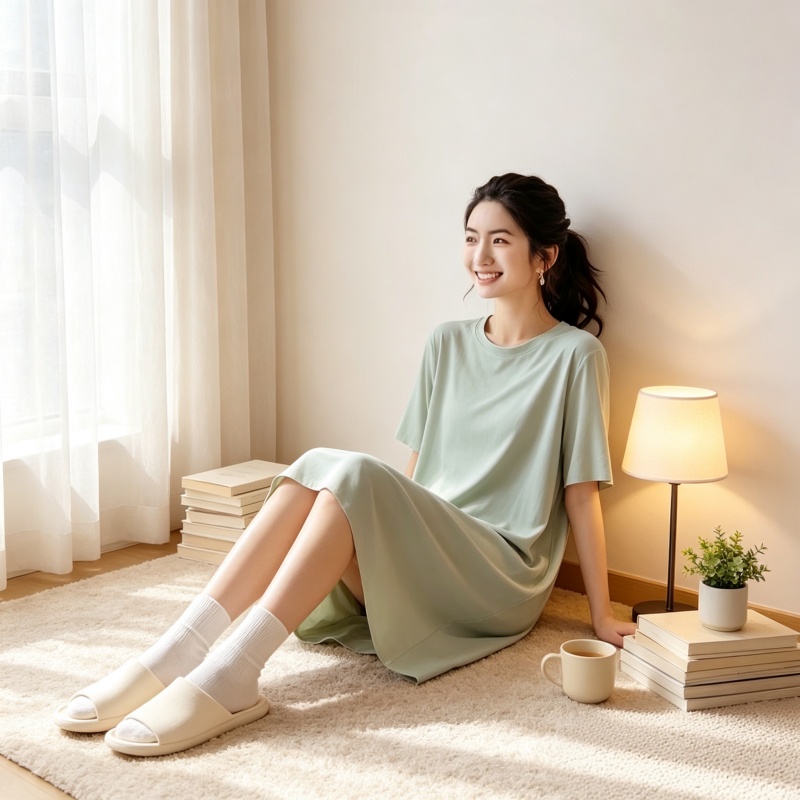 Soft Breathable Smooth Fabric  - Summer Clothing Colors recension och pris