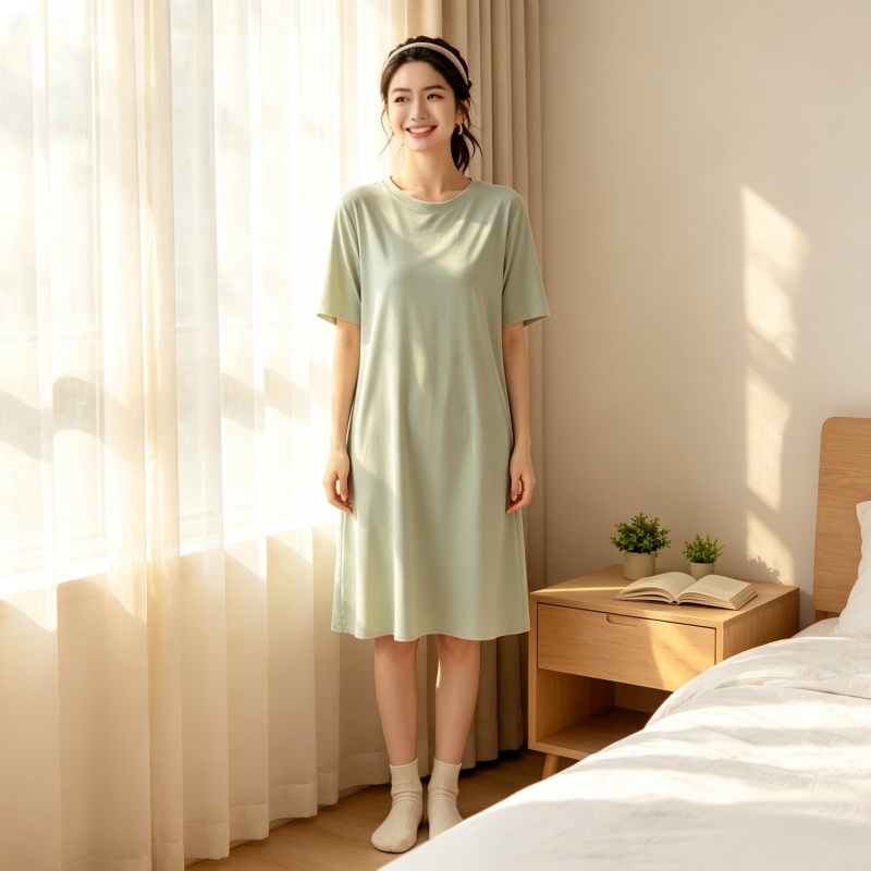 Soft Breathable Smooth Fabric  - Summer Clothing Colors recension och pris