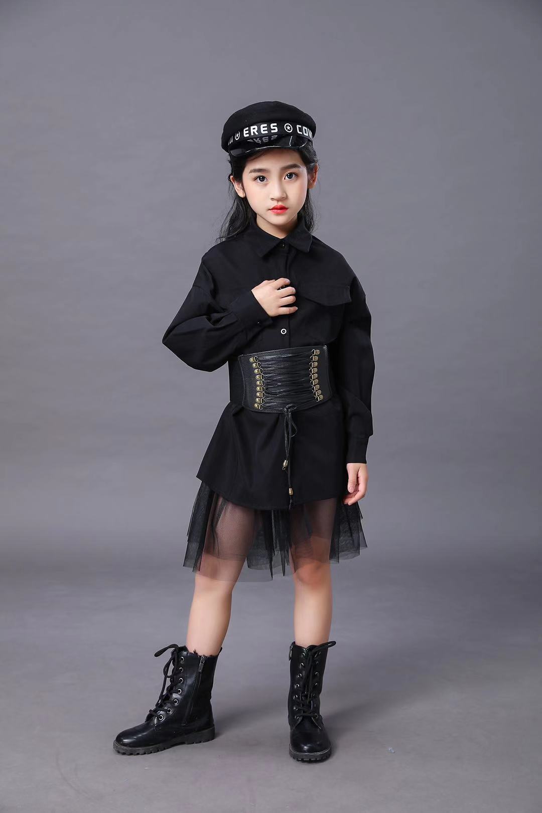 Children's Black Suit Girls Mo - Summer Clothing Girl recension och pris