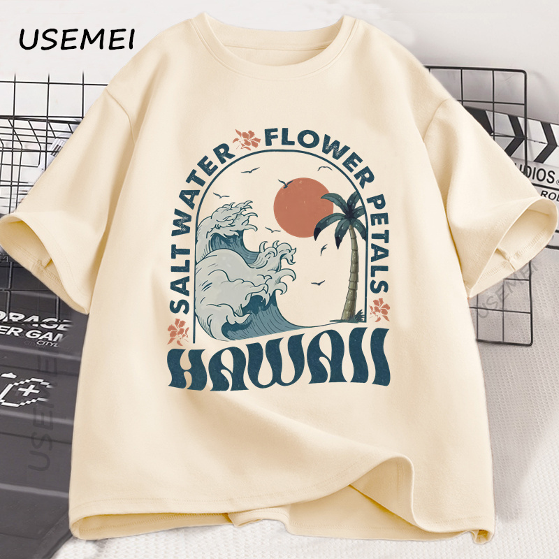 Hawaii Beach T-Shirt Ocean Bea - Summer Vibes Clothing Men recension och pris