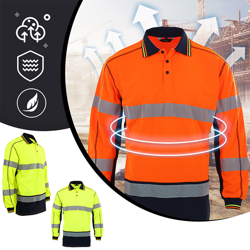 Quick Drying Polo Shirts for M - Summer Hi Vis Clothing recension och pris