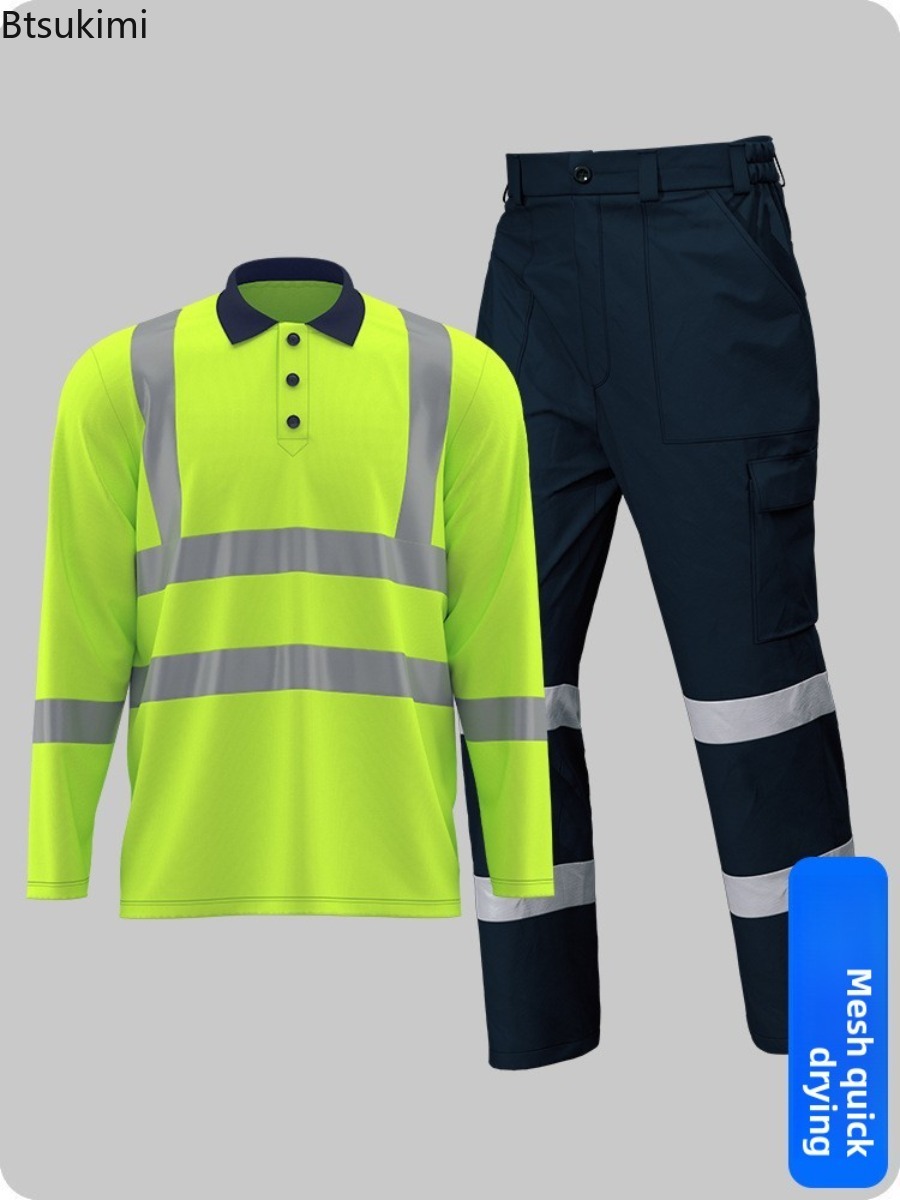 Hi Vis Safety Work Clothing Qu - Summer Hi Vis Clothing recension och pris
