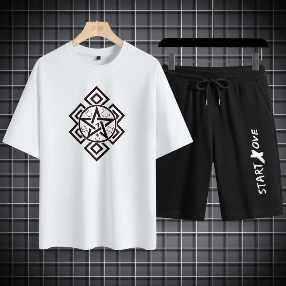 1pcs Men's t-shirt Sets 2026 S - Summer Clothing Drip recension och pris