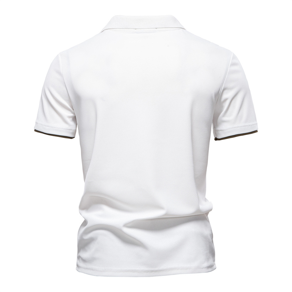 2025 New Summer Men‘s Polo Shi - Summer Clothing Colors recension och pris