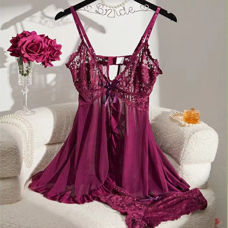 Summer New Lace See Through Ni - Summer Clothing Colors recension och pris