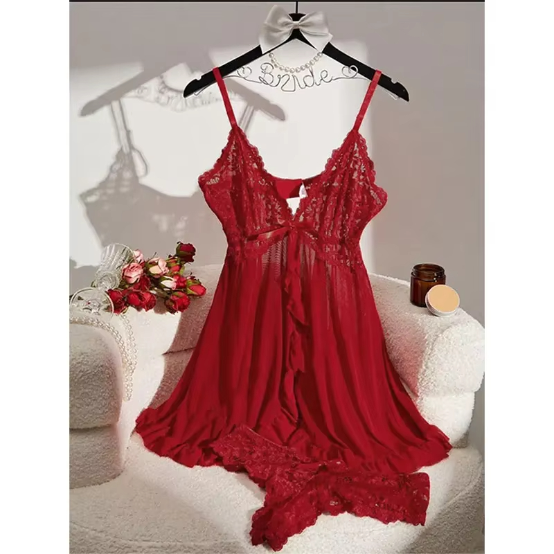 Summer New Lace See Through Ni - Summer Clothing Colors recension och pris
