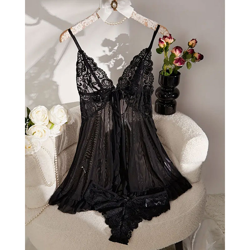 Summer New Lace See Through Ni - Summer Clothing Colors recension och pris