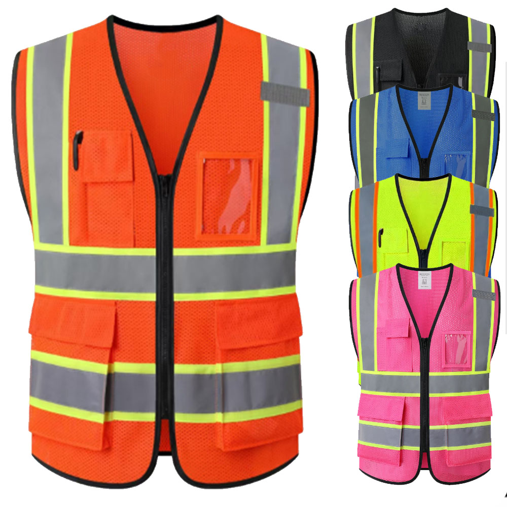 Summer Unisex Mesh Vest with P - Summer Hi Vis Clothing recension och pris