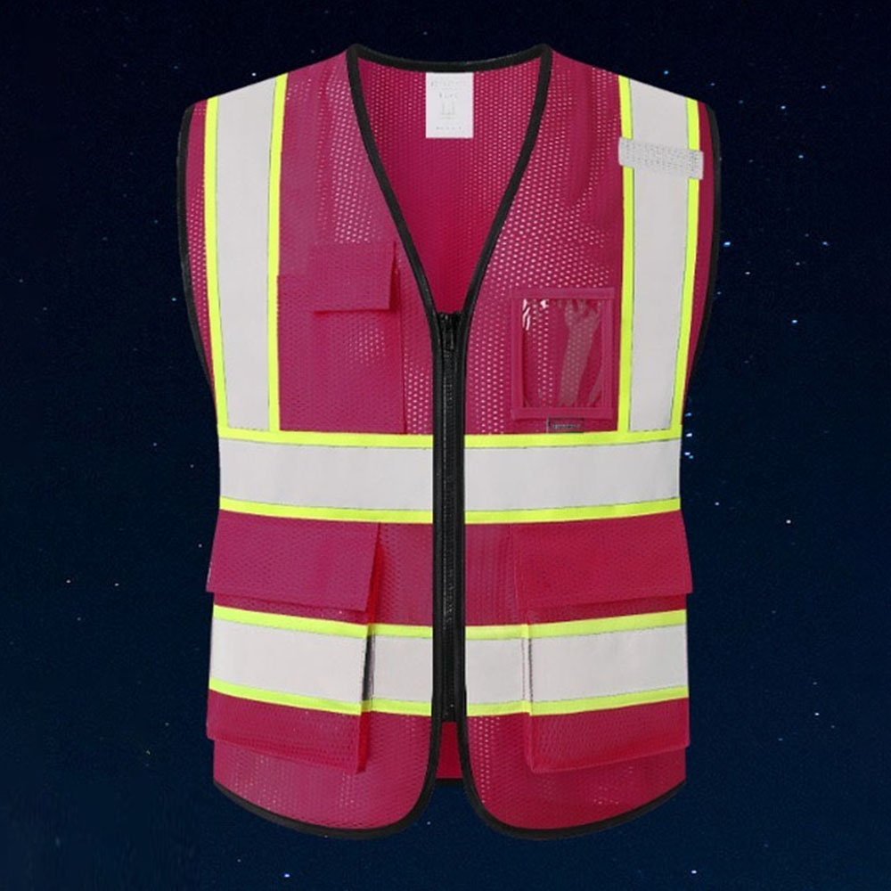 Summer Unisex Mesh Vest with P - Summer Hi Vis Clothing recension och pris