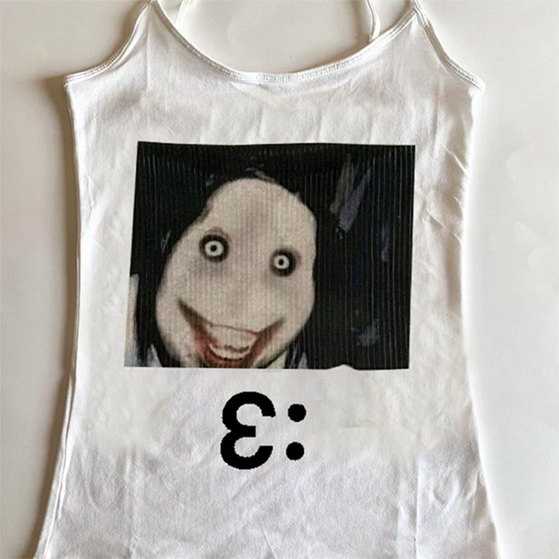 Goth Laugh Out Loud Anime Prin - Summer Clothing Zara recension och pris