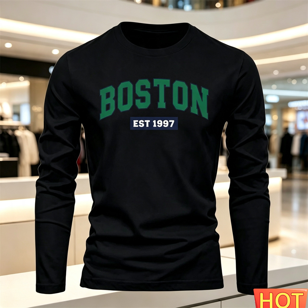 Autumn Summer Men's long sleev - Summer Clothing Us recension och pris