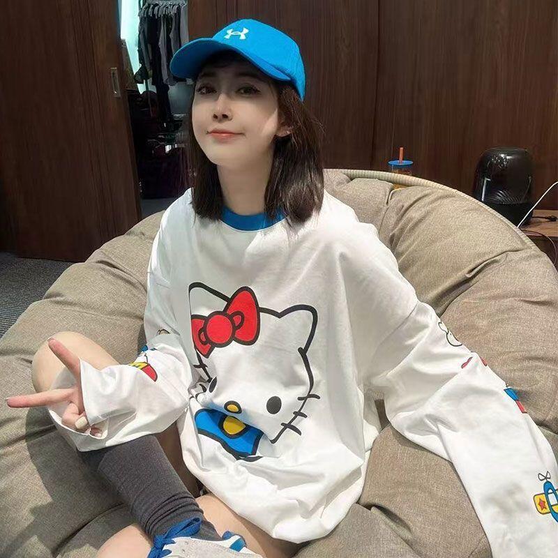 Long-Sleeved Hello Kitty Summe - Summer Clothing Us recension och pris
