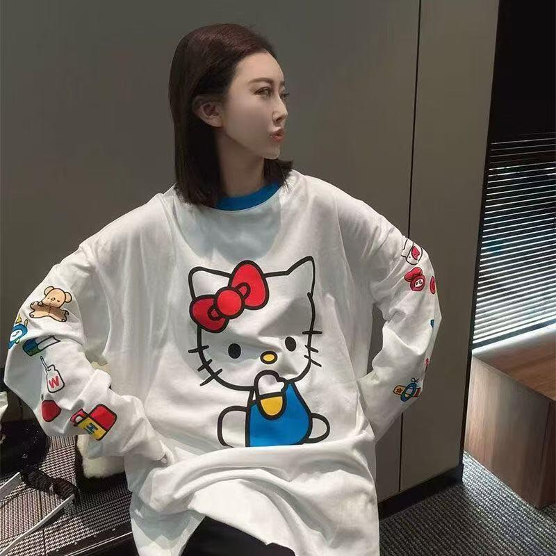 Long-Sleeved Hello Kitty Summe - Summer Clothing Us recension och pris
