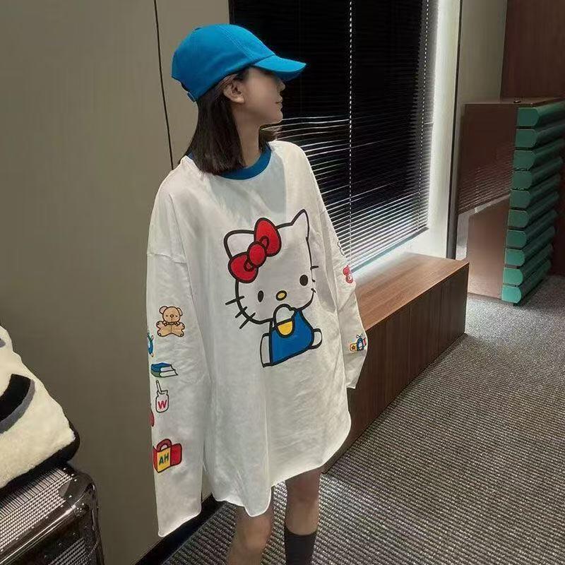 Long-Sleeved Hello Kitty Summe - Summer Clothing Us recension och pris