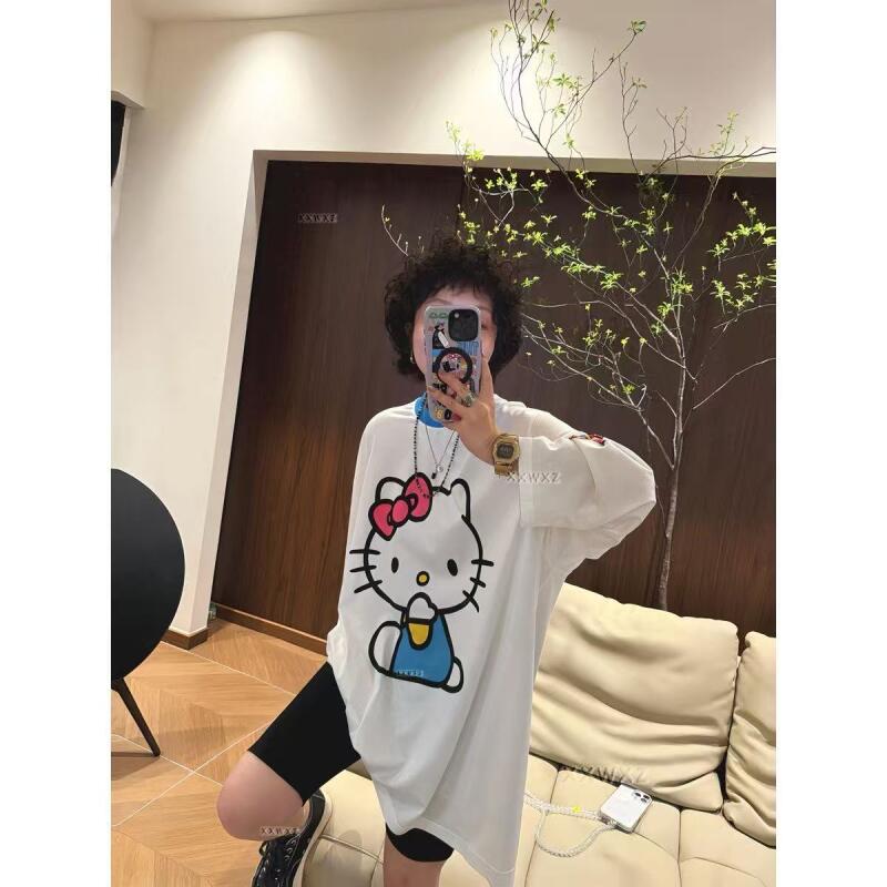 Long-Sleeved Hello Kitty Summe - Summer Clothing Us recension och pris