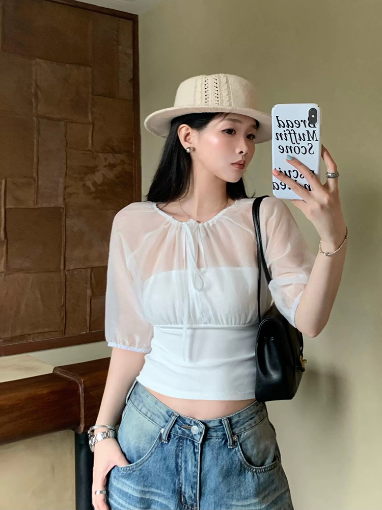 Mulberry Silk-Paneled Top with - Summer Clothing Us recension och pris