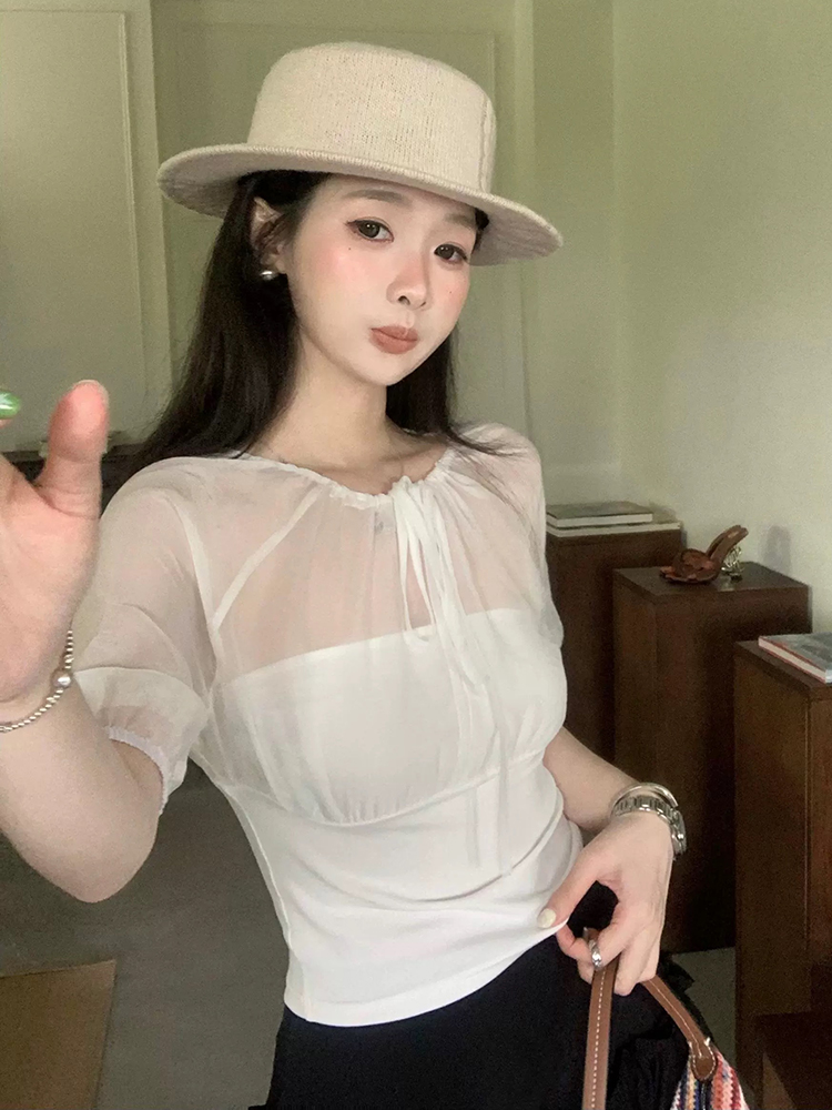 Mulberry Silk-Paneled Top with - Summer Clothing Us recension och pris