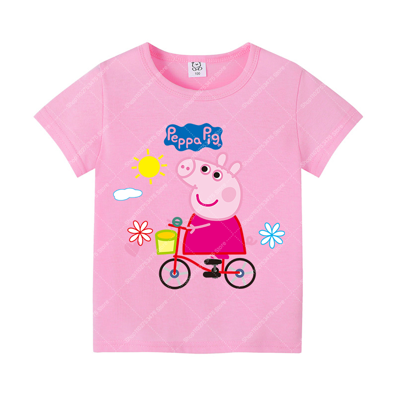 Kids Girl Cute Cotton T-shirt  - Summer Clothing Girl recension och pris