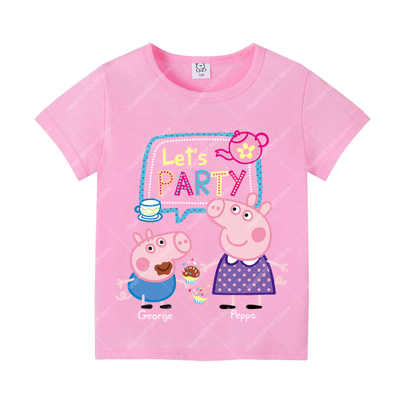 Kids Girl Cute Cotton T-shirt  - Summer Clothing Girl recension och pris
