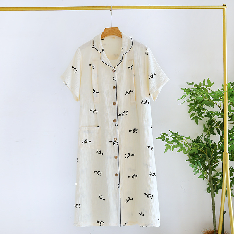 Pure Cotton Maternity Nightdre - Summer Clothing Colors recension och pris