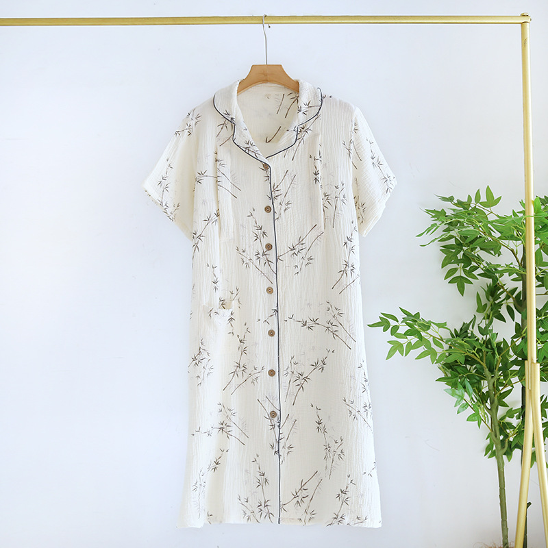 Pure Cotton Maternity Nightdre - Summer Clothing Colors recension och pris