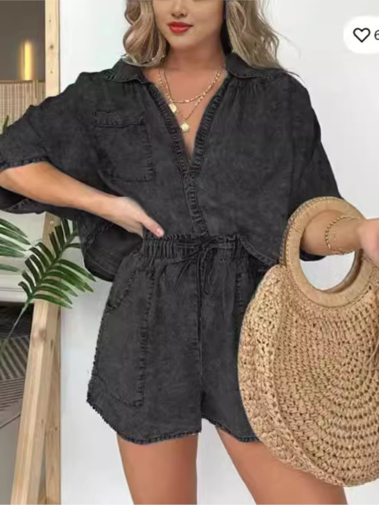 Fashion Vintage Denim Blue Sho - Summer Clothing Zara recension och pris