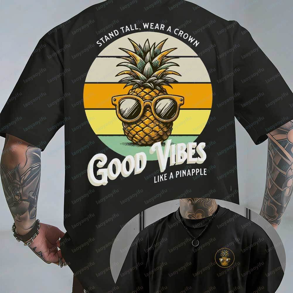 Men's Retro Summer Graphic T-S - Summer Vibes Clothing Men recension och pris
