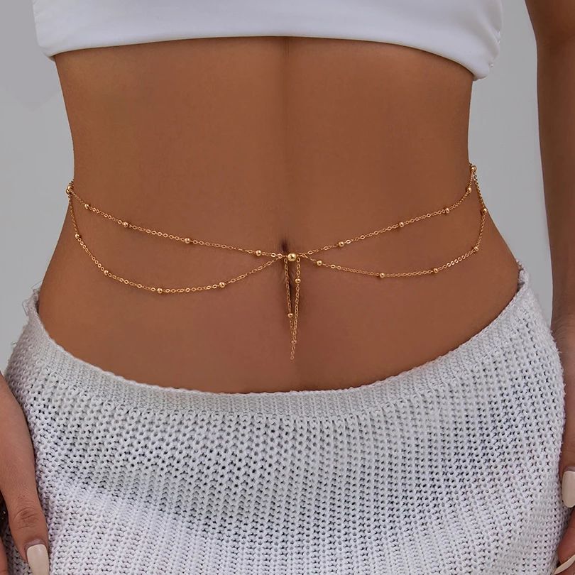 KunJoe Multilayer Gold Color T - Summer Clothing Colors recension och pris