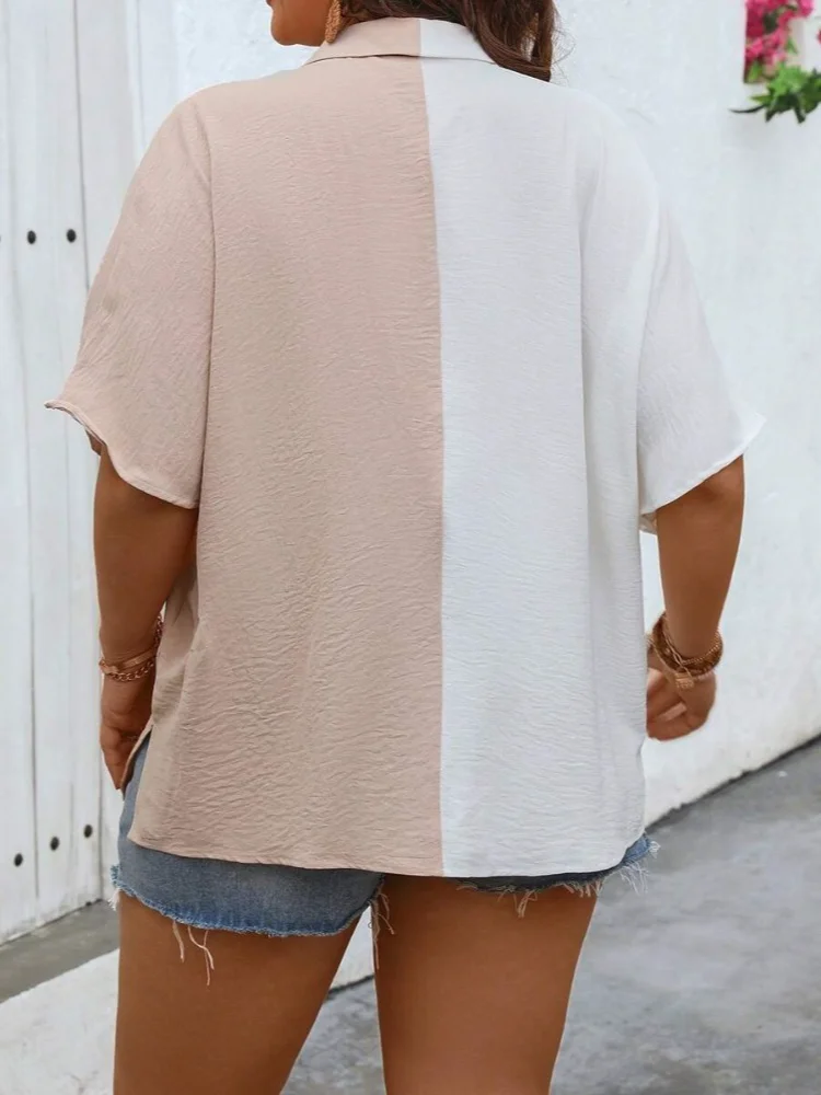 Plus Size Women Summer Shirt F - Summer Clothing Colors recension och pris