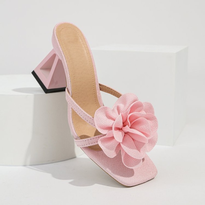 Womens 3D Flower Decor Sandals - Summer Clothing Offers recension och pris