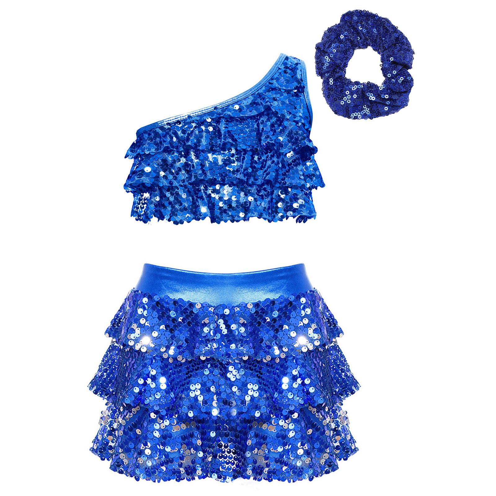 Kids Girls Shiny Sequins Latin - Summer Clothing Girl recension och pris