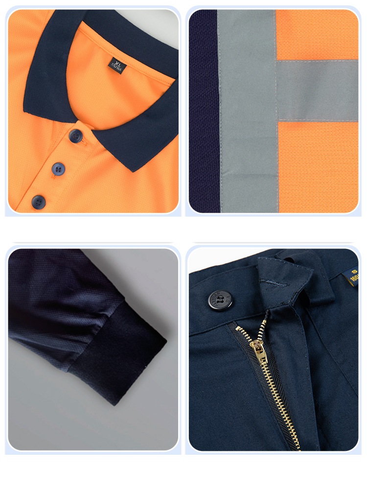 Hi Vis Safety Work clothing Qu - Summer Hi Vis Clothing recension och pris