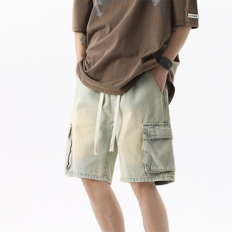Summer Men's Denim Shorts Retr - Summer Clothing Brands Men recension och pris