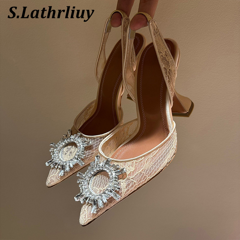 Sandals Rhinestone Flower Poin - Summer Clothing Offers recension och pris