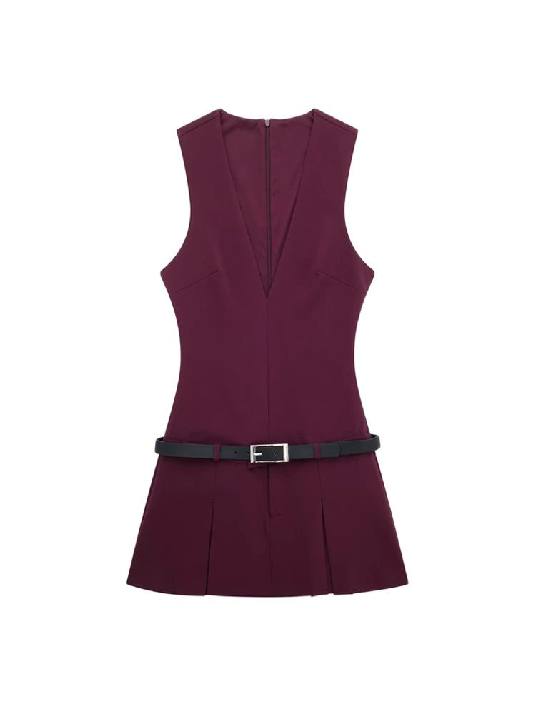 Sleeveless Pleated Mini Dress  - Summer Clothing Zara recension och pris